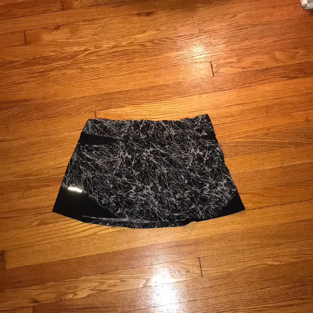 Black And White Prince Tennis Skirt